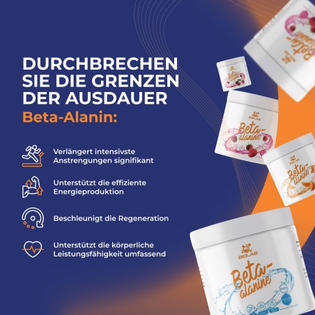 Beta-Alanine in Pulverform, 500g