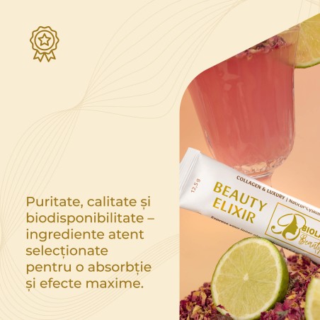 Colagen Premium Beauty Elixir cu Naticol® CySkin®, 30 plicuri