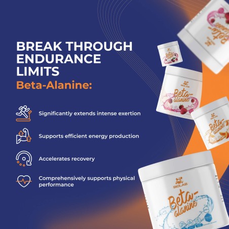 Beta-Alanin i pulverform, 500g