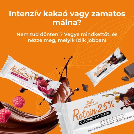 Crunchy 25% Protein Bar, fehérjeszelet 50g