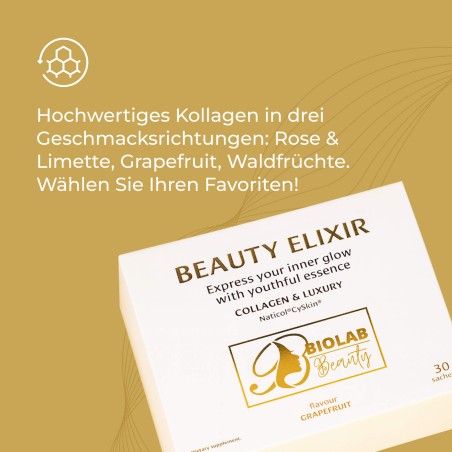 Premium Kollagen Beauty Elixier mit Naticol® CySkin®, 30 Portionsbeutel