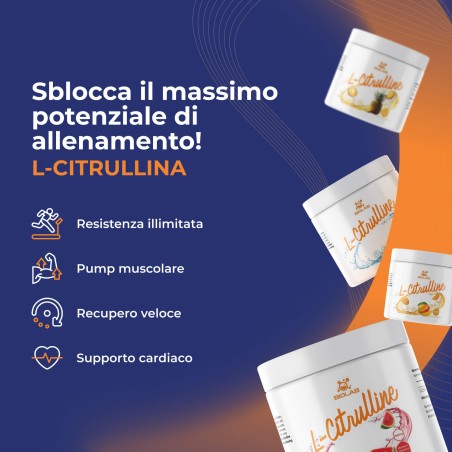 L-citrullina in polvere, 500g
