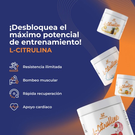 L-citrulina en polvo, 500g