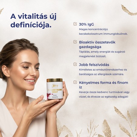 Goat Colostrum - kecskekolostrum 60% IgG, 50g (25 adag)