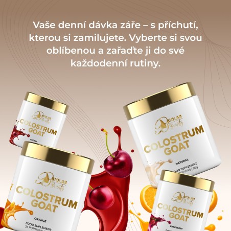 Goat Colostrum - kozí kolostrum 30% IgG, 50g (25 porcí)