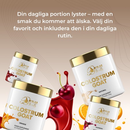 Goat Colostrum - getkolostrum 30% IgG, 50g (25 portioner)