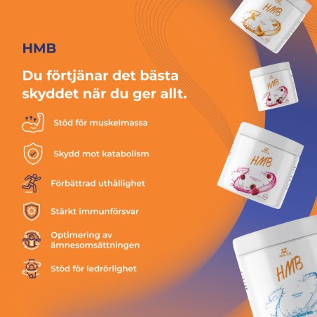 HMB i pulverform, 500g