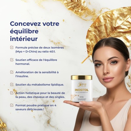 Inositol 40:1 Myo + D-Chiro, 50g