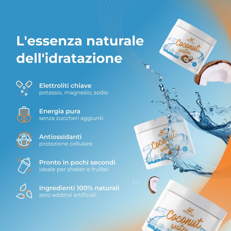 Acqua di cocco in polvere, 250g
