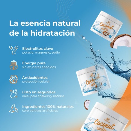 Agua de coco en polvo, 250g