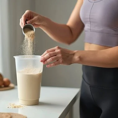 Proteína en polvo: ¿realmente necesaria para ganar masa muscular en el gimnasio?